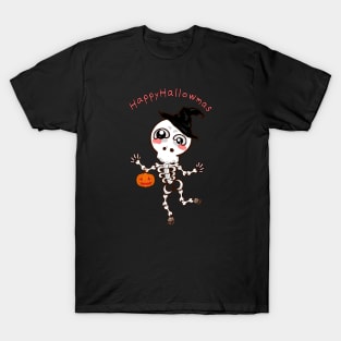 holding pumpkin T-Shirt